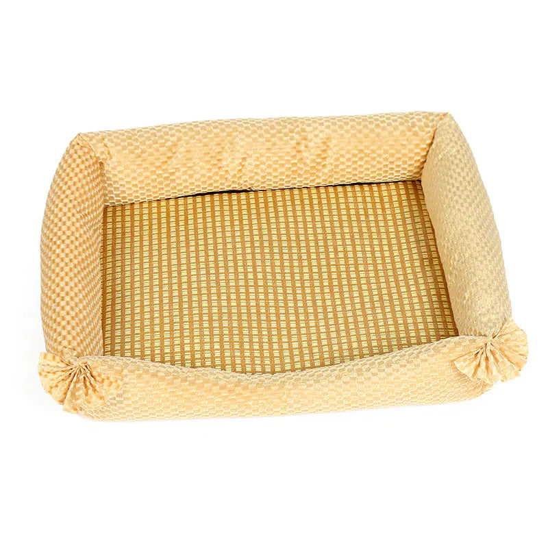 Universal Pet Bed with Cooling and Warm Mat