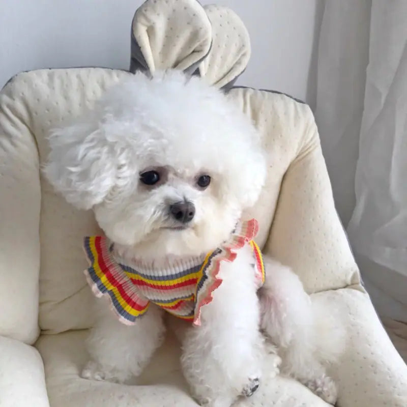 Thin Striped T-Shirt for Dogs - Pet Sling Outfit