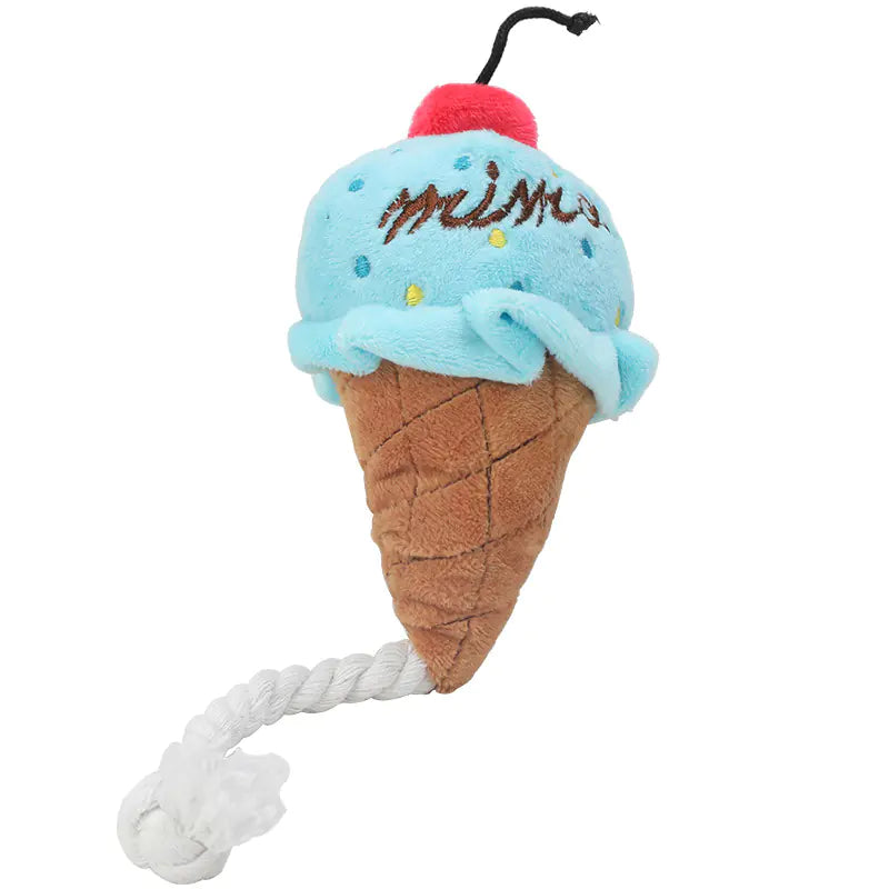 Cute Ice Cream Shape Bite-Resistant Pet Toy