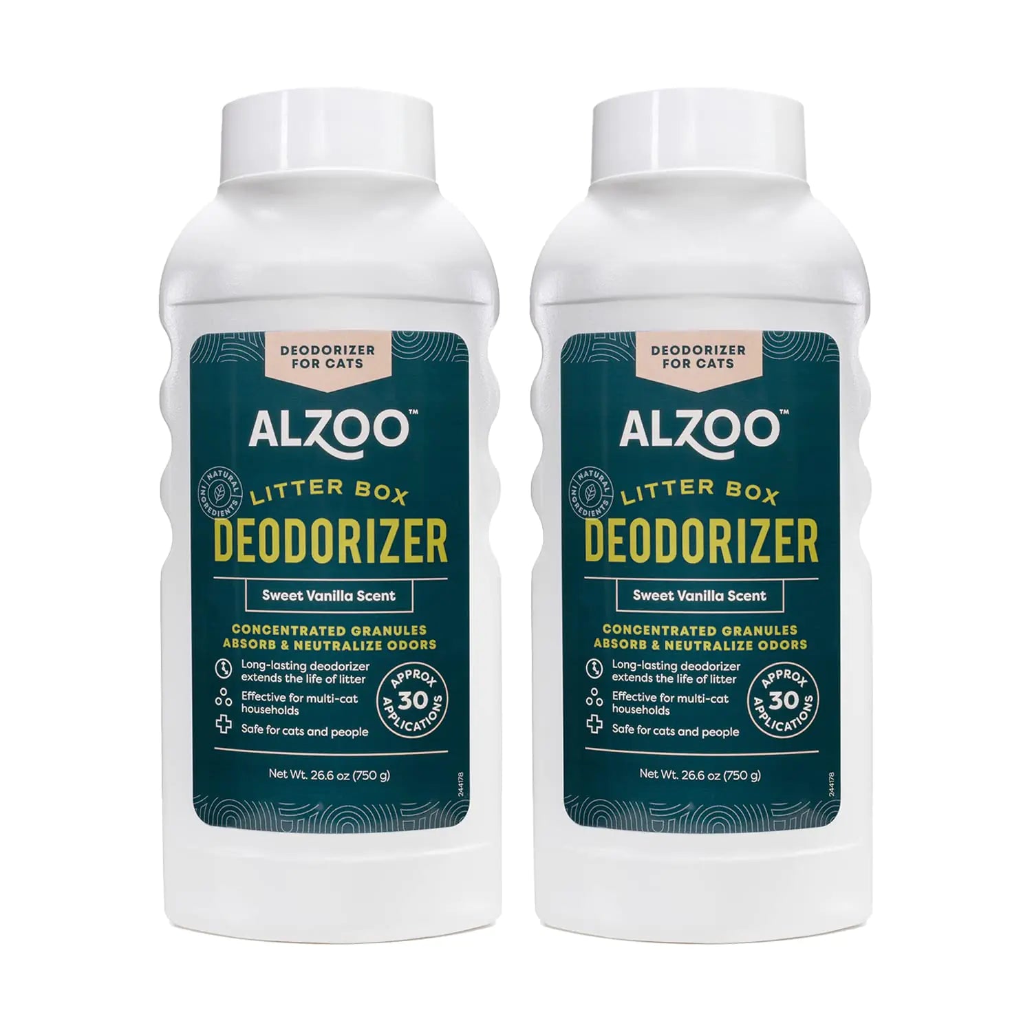 ALZOO Cat Litter Deodorizer Concentrated Granules Absorb