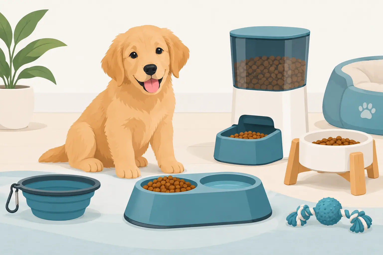 A Practical Guide to Puppy Feeding Accessories