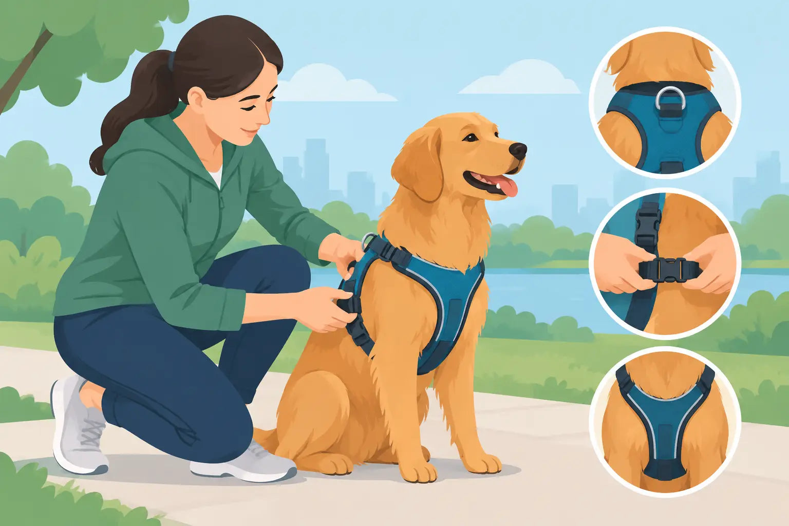 How to Fit a Dog Harness for Safer Walks