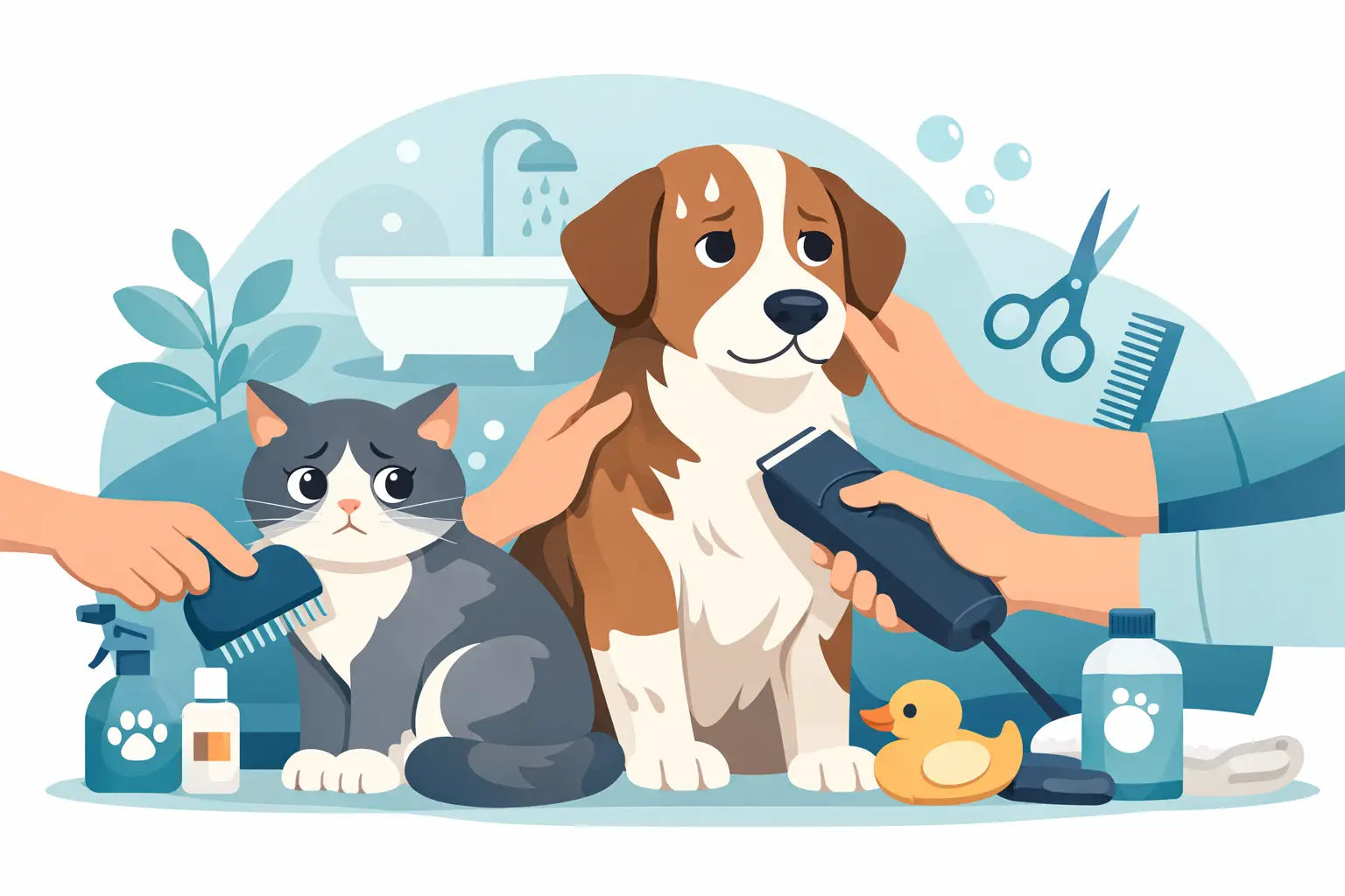 How to Groom Anxious Pets Without the Stress