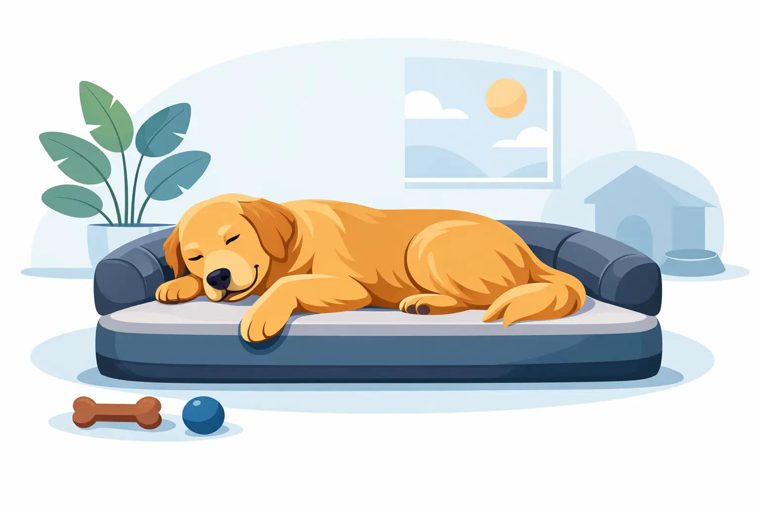 Best Orthopedic Beds for Large Dogs That Fit