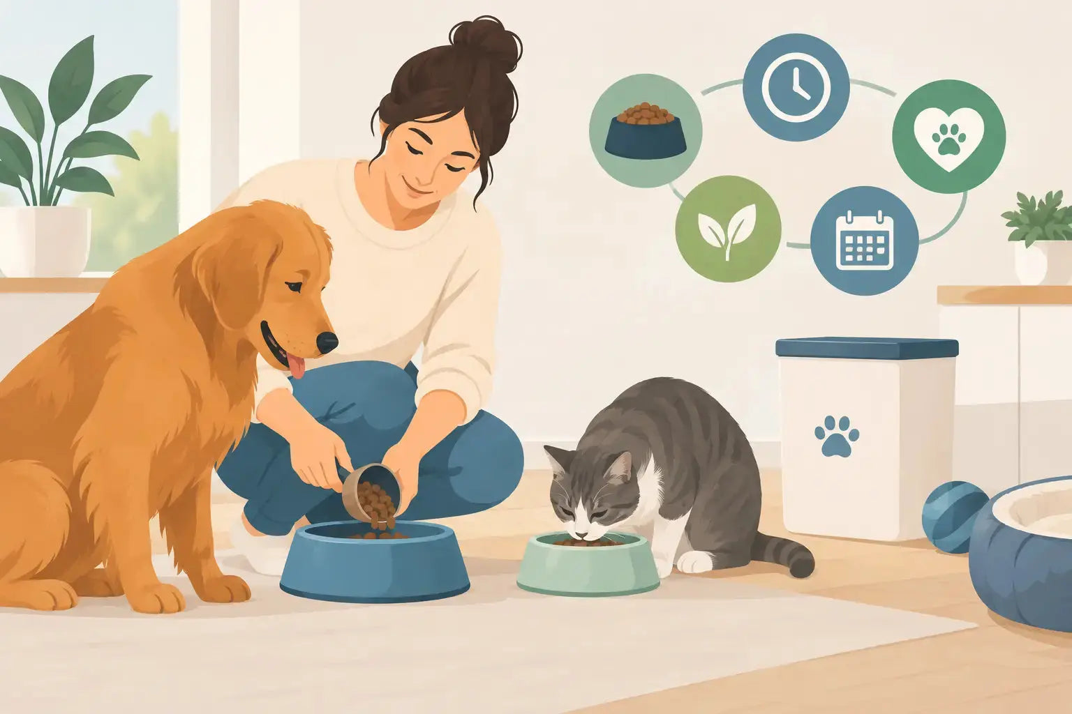 Pet Feeding That Fits Real Life and Healthy Habits