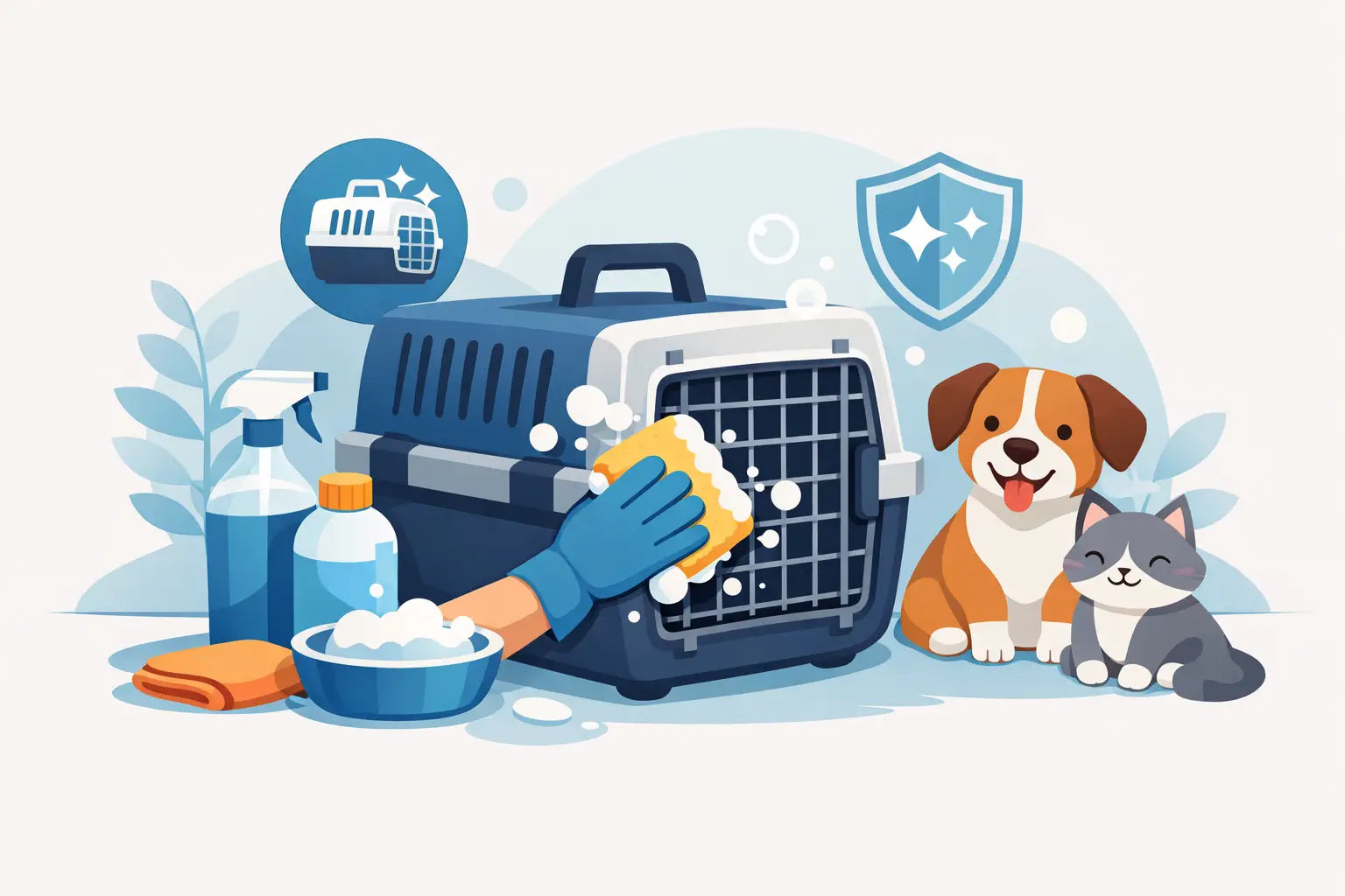 How to Clean Pet Carrier the Right Way