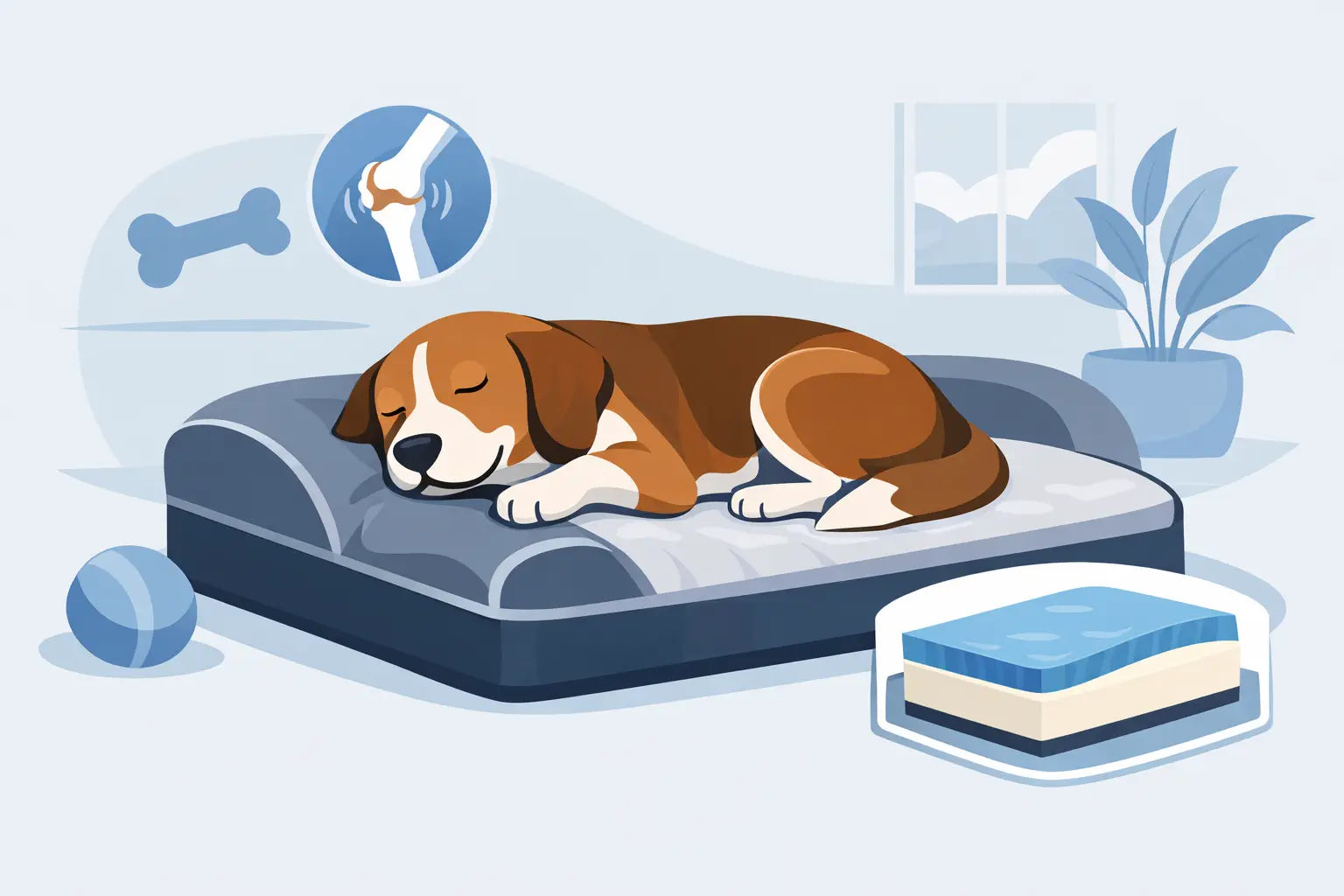 Why Do Dogs Need Orthopedic Beds?