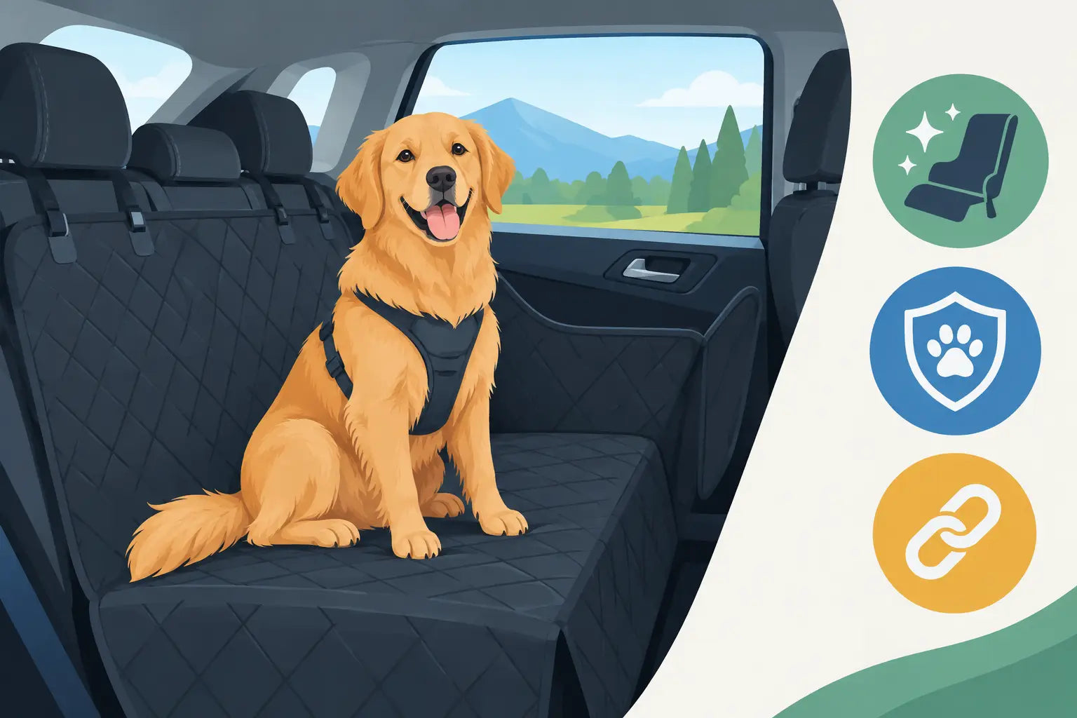 Dog Seat Cover Guide for Cleaner, Safer Rides
