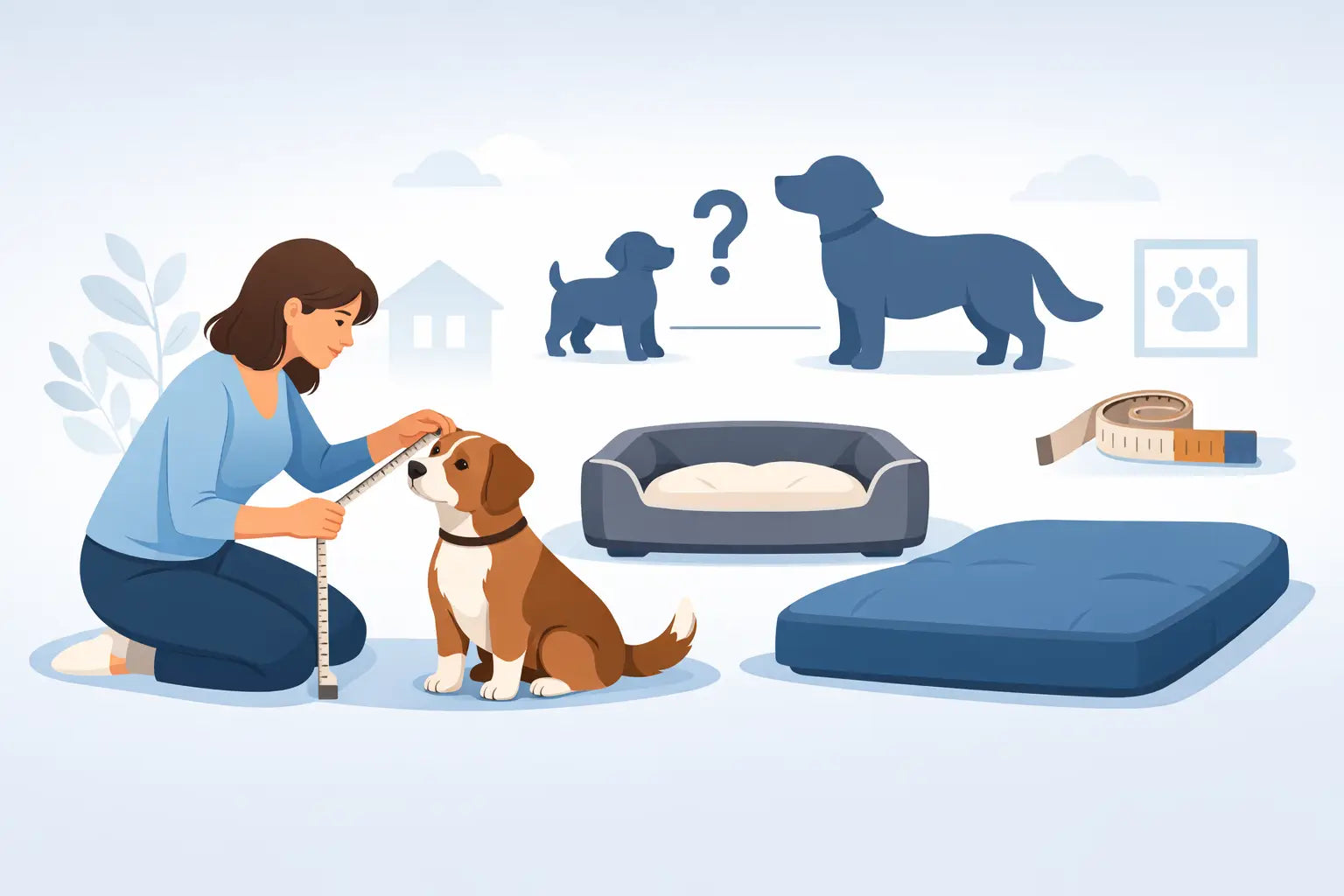 How to Choose Dog Bed Size That Fits - Nai Pet Store