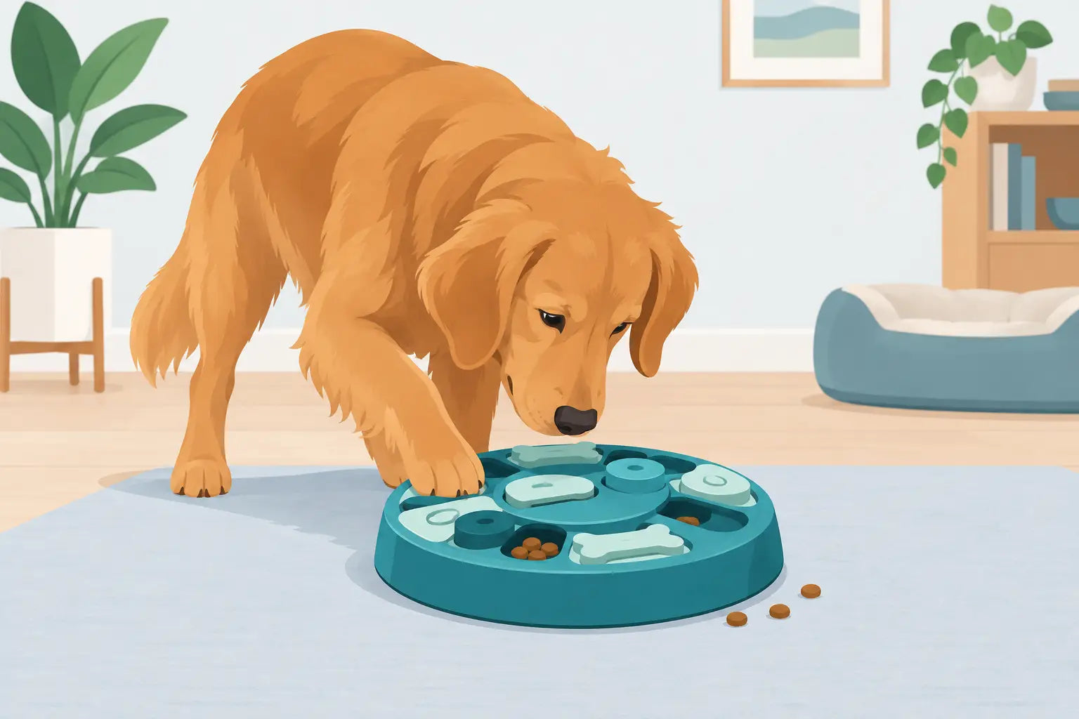 Puzzle Feeder Training for Smarter Mealtimes
