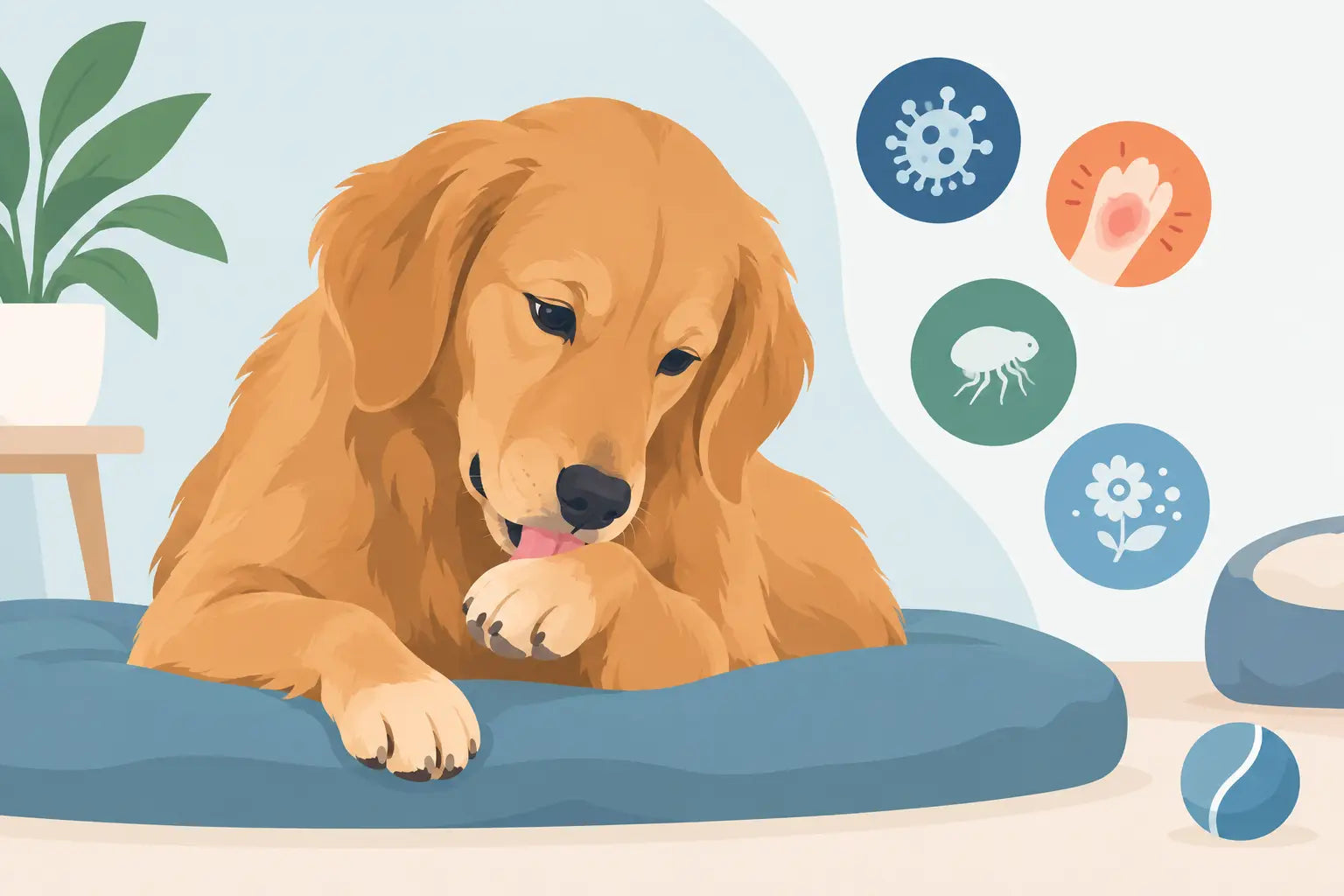 Why Do Dogs Lick Paws? Causes and Next Steps