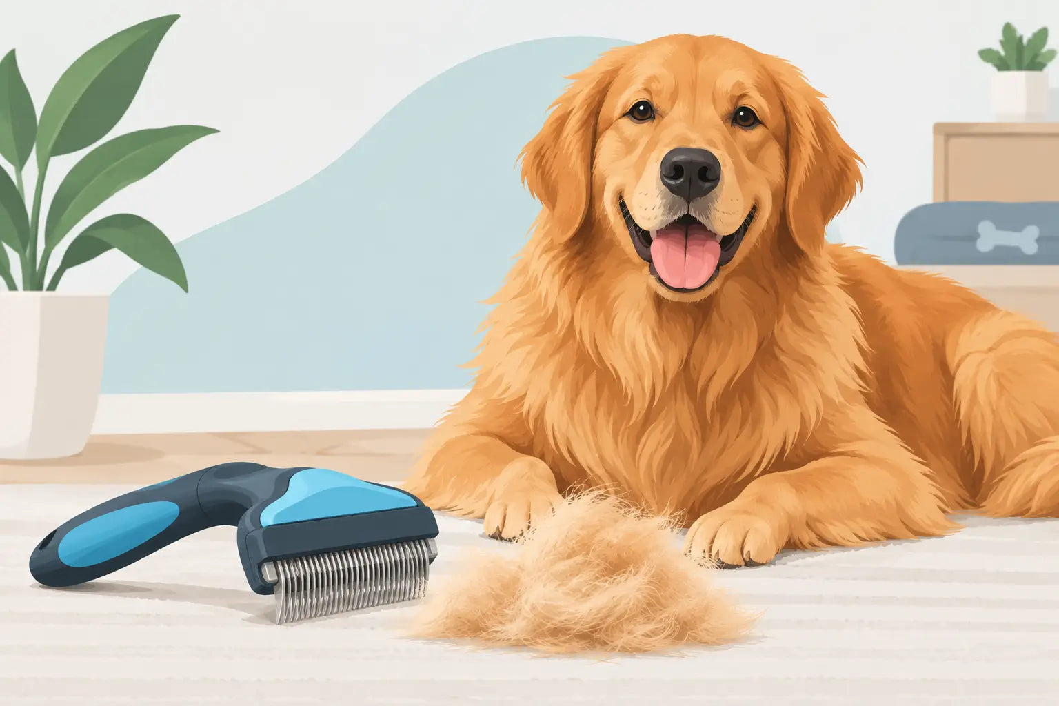 Best Deshedding Brush for Heavy Shedder Dogs