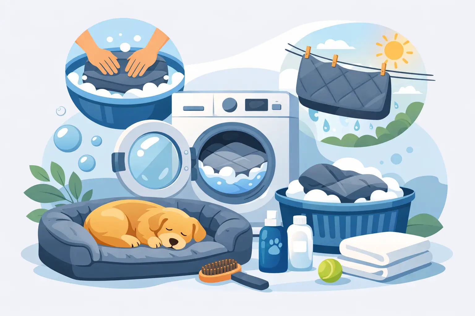 How to Wash Orthopedic Pet Bed the Right Way