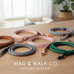 Premium Pet Leashes Banner