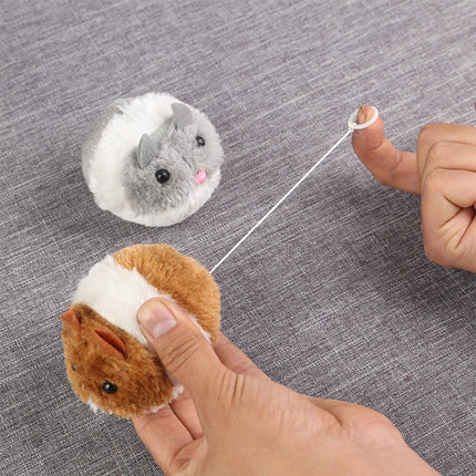 Vibrating Plush Mouse Cat Toy