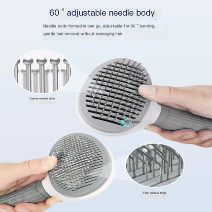 De-Shedding Grooming Brush for Cats & Dogs
