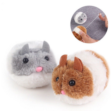Vibrating Plush Mouse Cat Toy