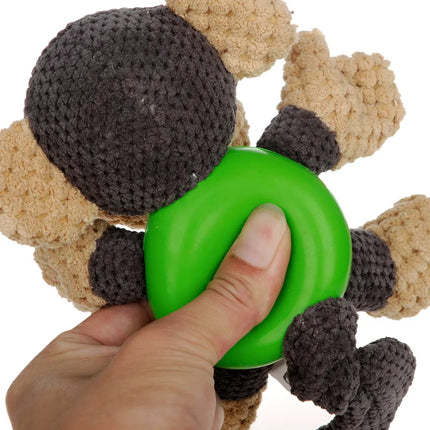 Pet Plush Toy, Durable Rubber Chew Toy for Dogs
