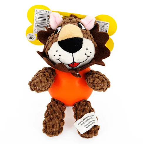 Pet Plush Toy, Durable Rubber Chew Toy for Dogs