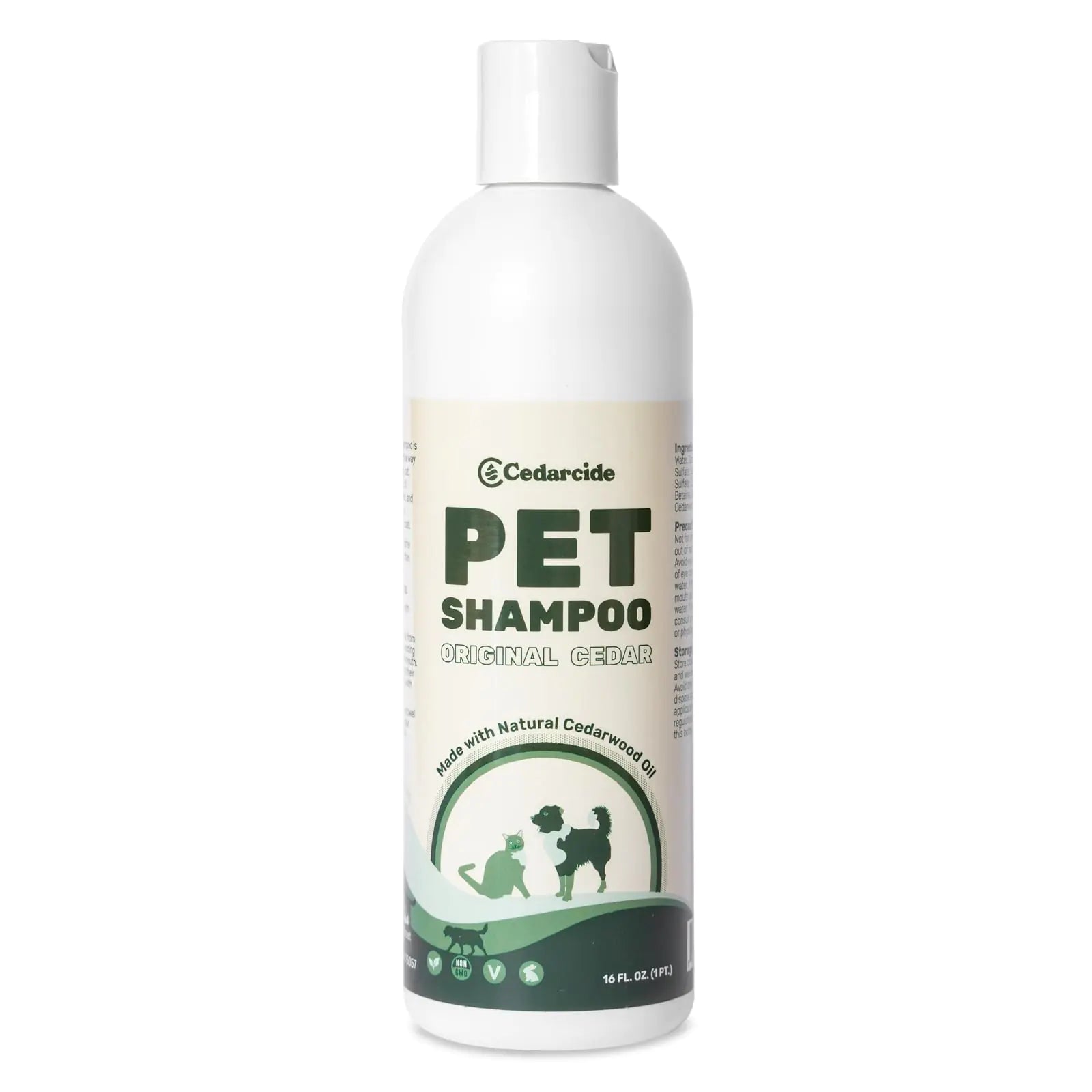 Cedar Suds Pet Shampoo Original Cedar Scent (16oz))