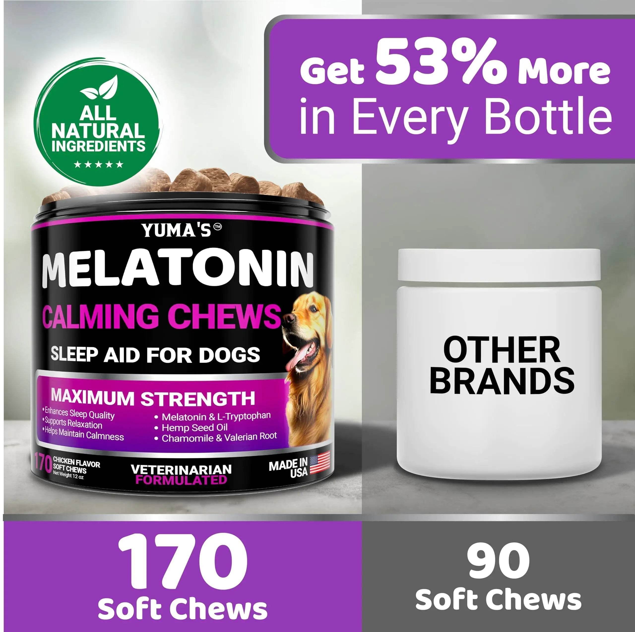Melatonin Calming Chews for Dogs - Nai Pet Store