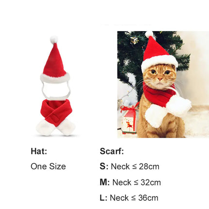 Christmas Pet Hats & Accessories
