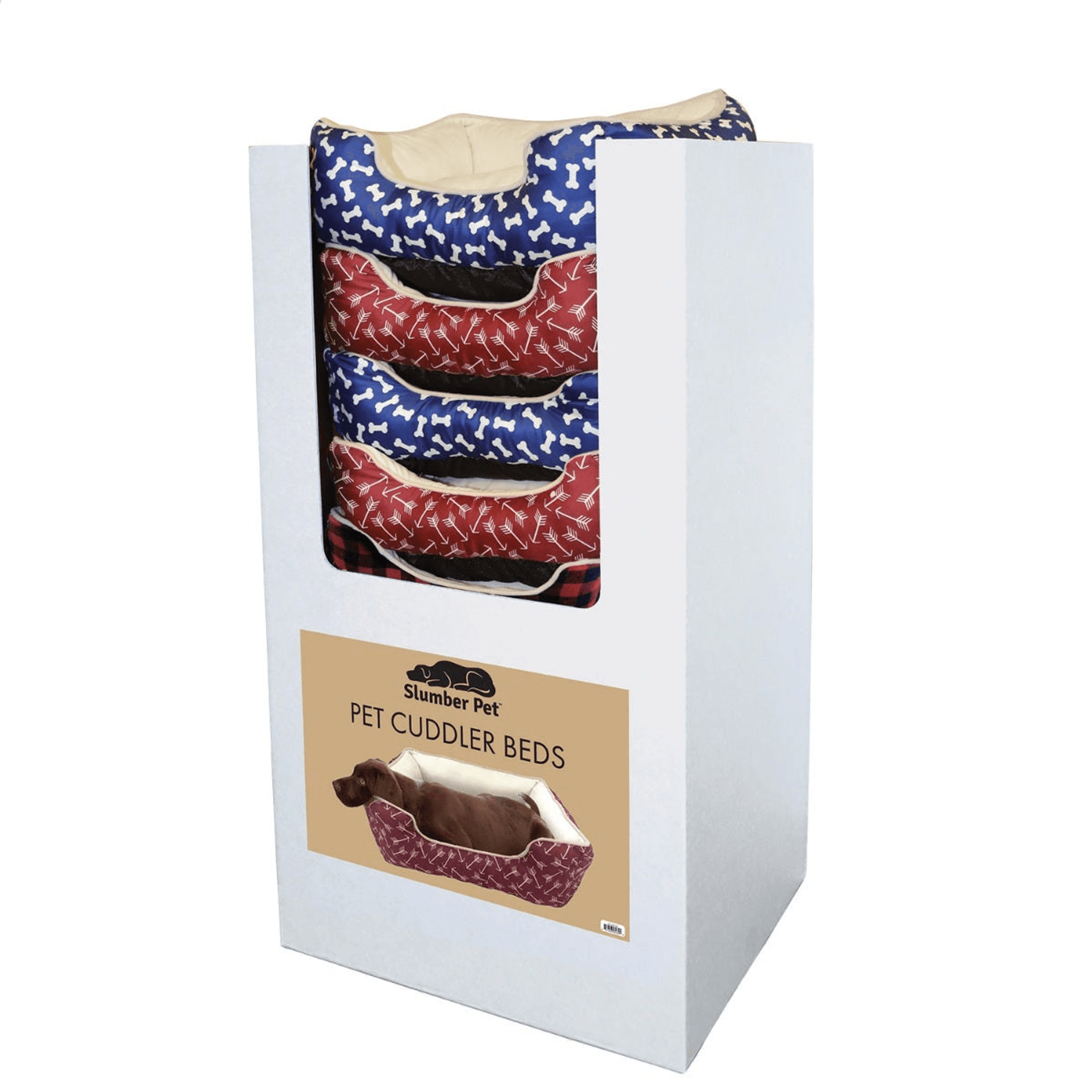 Slumber Pet 20" Cuddler Bed Display - 10 Piece Set-1