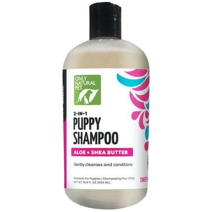 Only Natural Pet 2-in-1 Puppy Shampoo — Aloe & Shea Butter | 16.9 oz