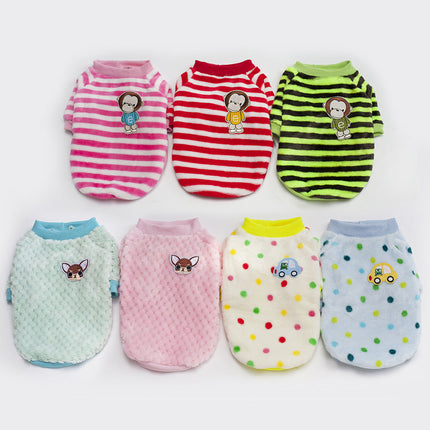 Pet Fleece Clothes — Cozy England Style