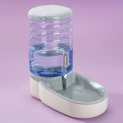 Automatic Pet Dog Feeder & Drinking Fountain Combo