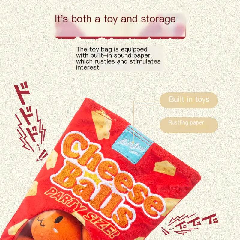 Amazon Cross-Border Pet Food & Toy Plush Hamburger - Nai Pet Store