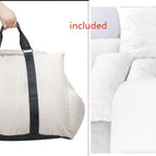 Beige / Avec coussin