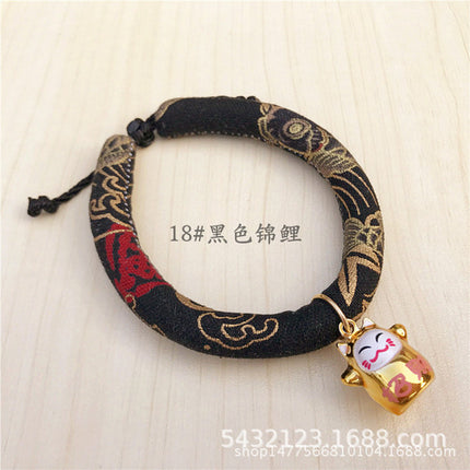 Japanese Style Cute Cartoon Cat Bell Collar Accessories