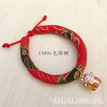 Japanese Style Cute Cartoon Cat Bell Collar Accessories