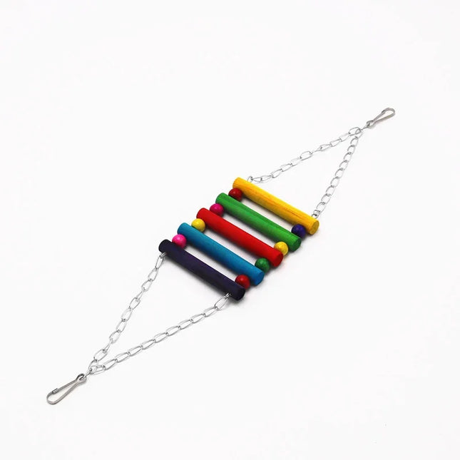 Parrot Swing Stand with Nibbling Toy