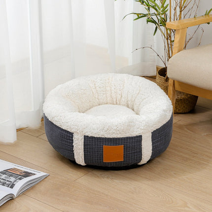 Super Soft Lamb Wool Pet Bed | Warm Winter Nest for Cats & Dogs | 4 Sizes & Colors