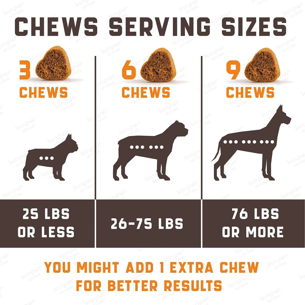 Natural Calming Chews for Dogs W/ Hemp Oil