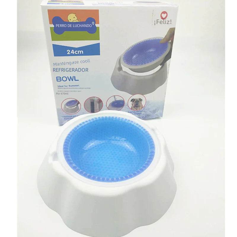 Summer Cooling Pet Bowls for Dogs and Cats - Nai Pet Store