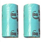 1 Roll Blue House Garbage Bag / Standard