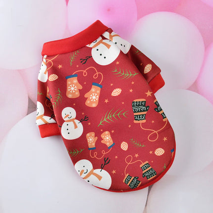 Cartoon Christmas Dog Costume & Clothes