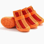 Red orange flying weave / Number2