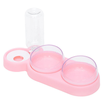Raised Pet Feeder & Water Fountain | Ergonomic Elevated Stand | 5 Colors | Cats & Dogs