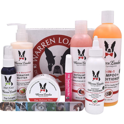 Warren London Dog Grooming Gift Box | Luxury Spa Set