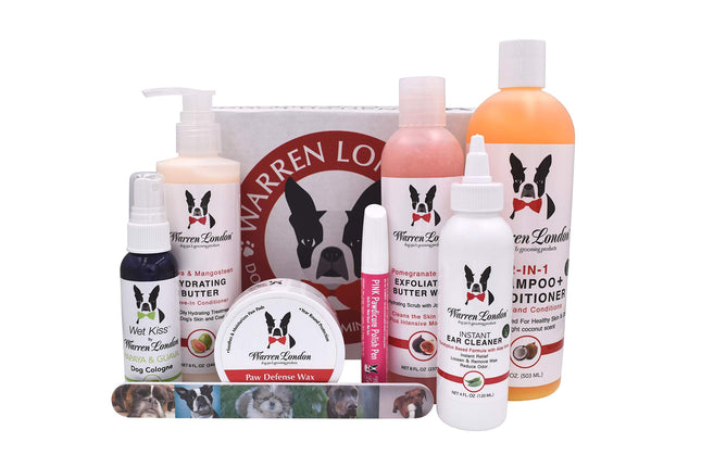 Warren London Dog Grooming Gift Box | Luxury Spa Set