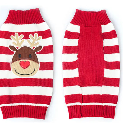 Christmas Knit Dog Sweater