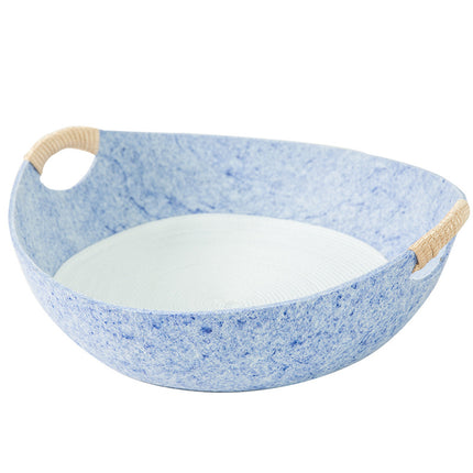 Universal Pet Bed for Cats - Felt and Bowl Design