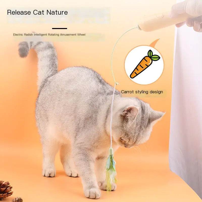 Electric Pet Toy - Multifunctional Cat Teaser Ball - Nai Pet Store