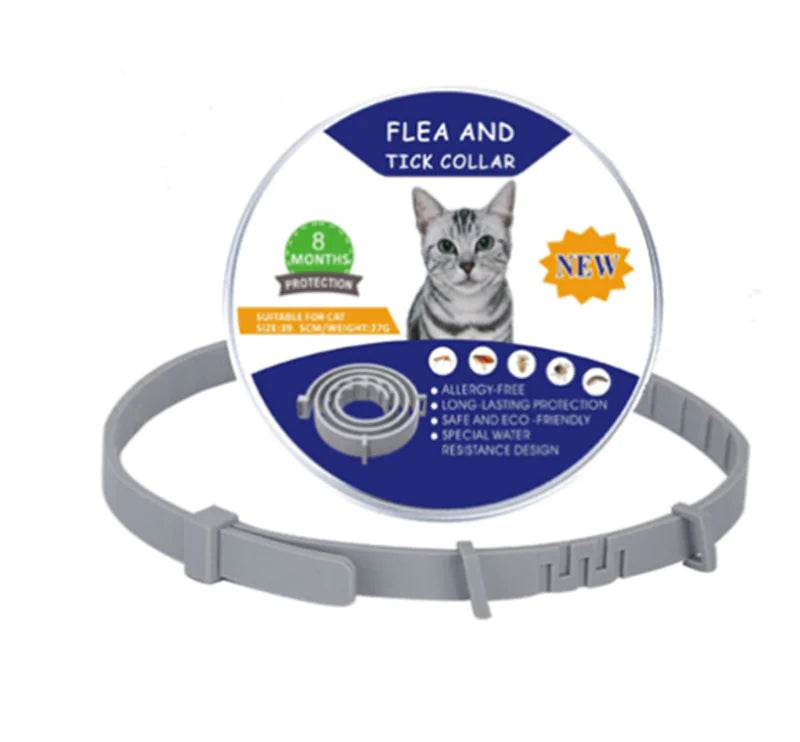 Simple Silicone Pet Collar for Flea Repellent - Nai Pet Store