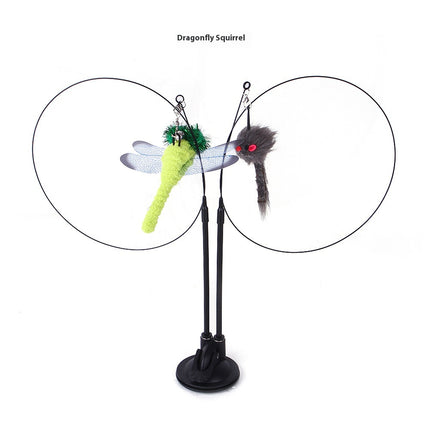 Suction Cup Cat Teaser Toy — 9 Fun Designs, Interactive Play