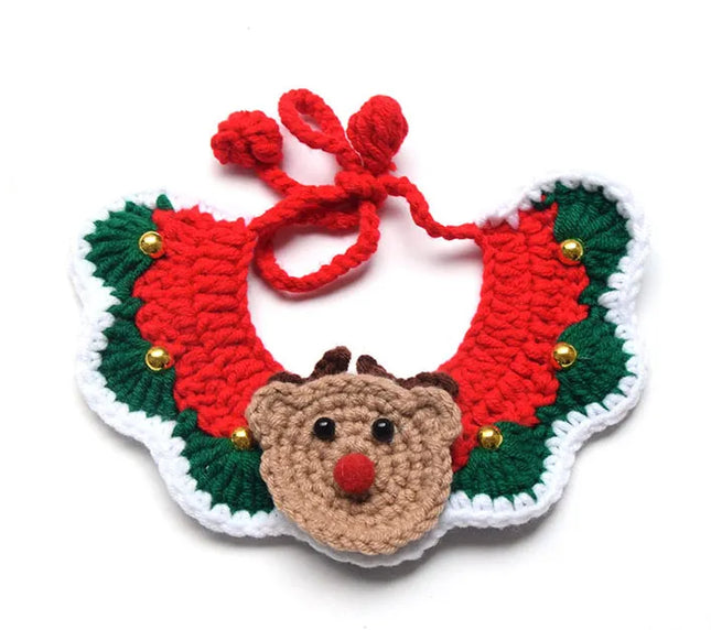 Christmas Reindeer Pet Collar